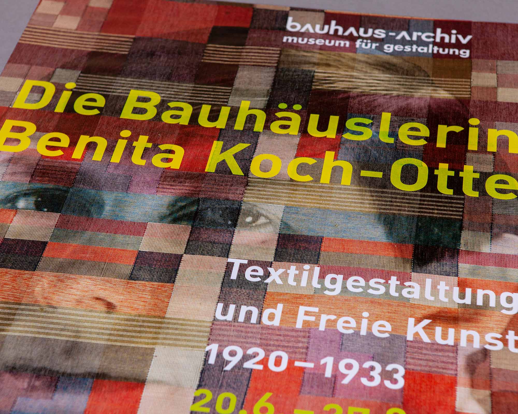 Bauhaus Archiv Plakat Benita Koch-Otte